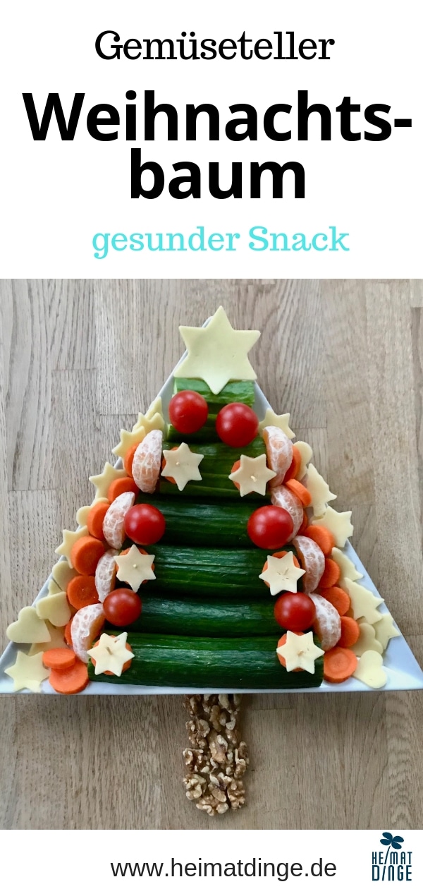 Weihnachtsbaum Gemuseteller Gesundes Fingerfood Zu Weihnachten Heimatdinge