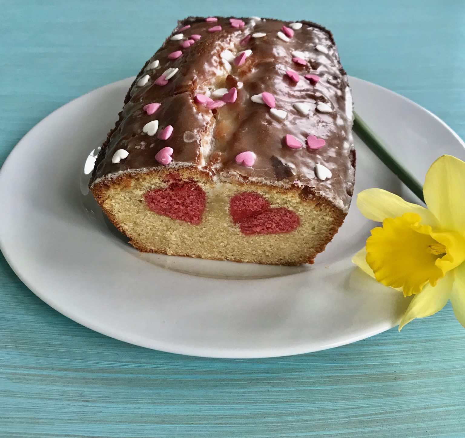 Herzkuchen Rezept - Geschenkidee für den Herzhüpftag - Heimatdinge