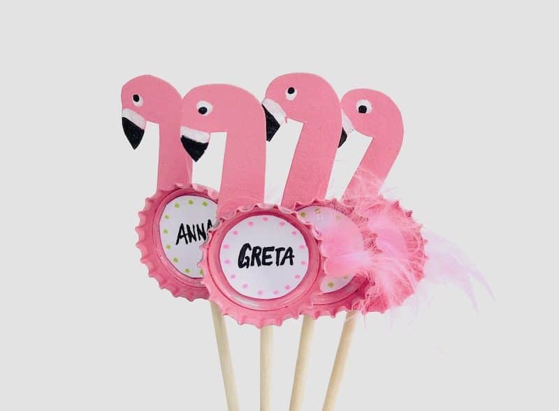 flamingo party picker basteln