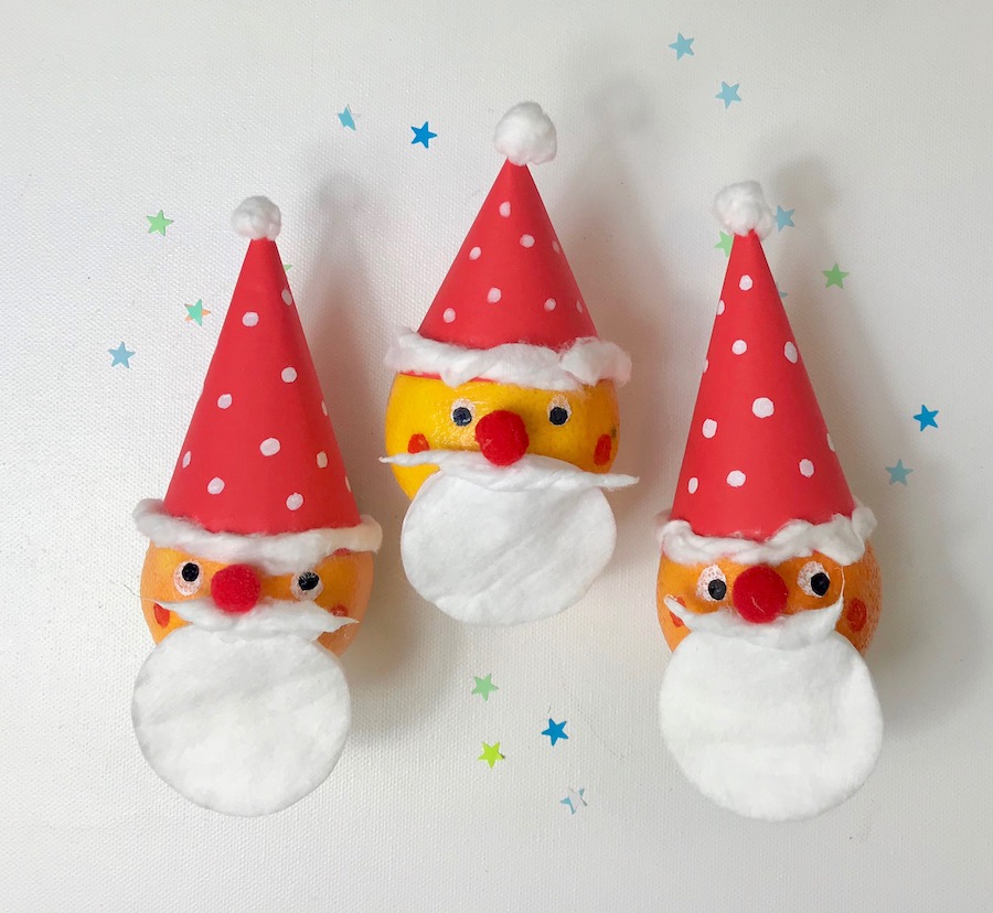 nikolaus basteln, weihnachtsbasteln mit kindern, nikolausteller