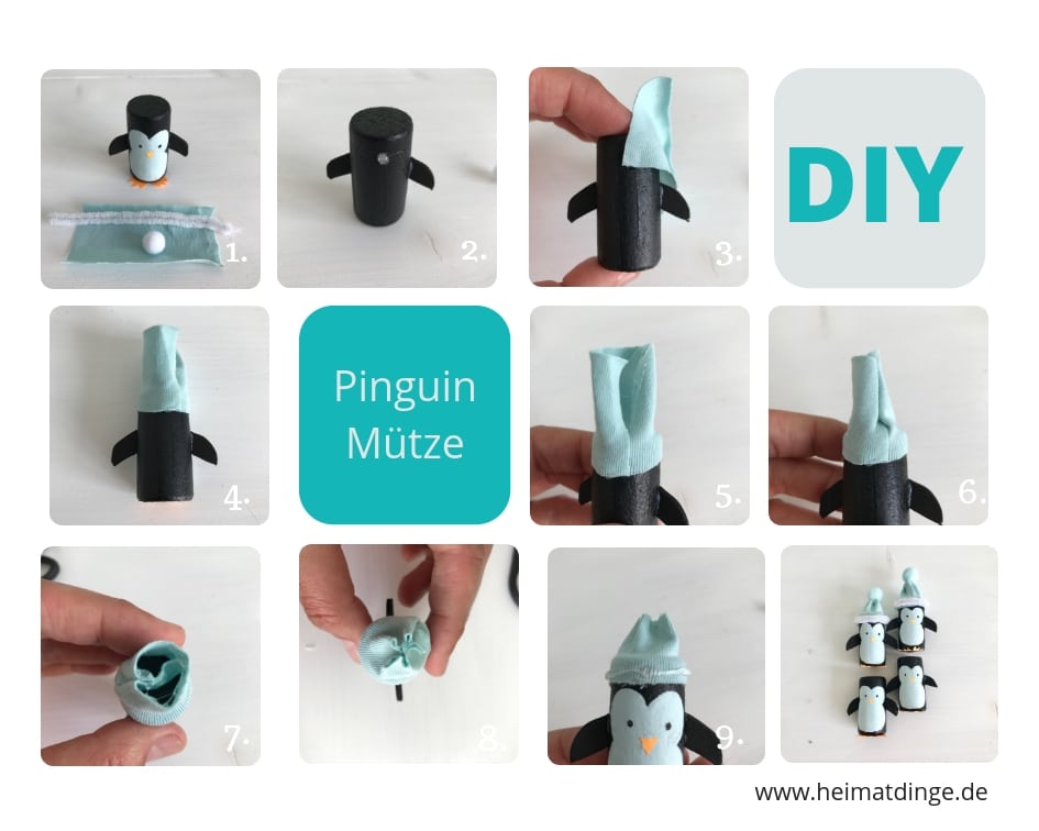 Weihnachtskranz aus Korken basteln