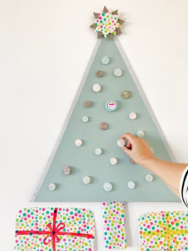 DIY WeihnachtsCountdown, Weihnachtsbaum basteln