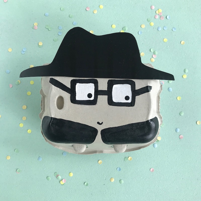 Mitgebseltuete Detektiv Karl Klever, Schatzkiste, Detektiv Geburtstag, umweltfreundlich, nachhaltig, hangemacht, mitbringsel, give-away, gastgeschenk