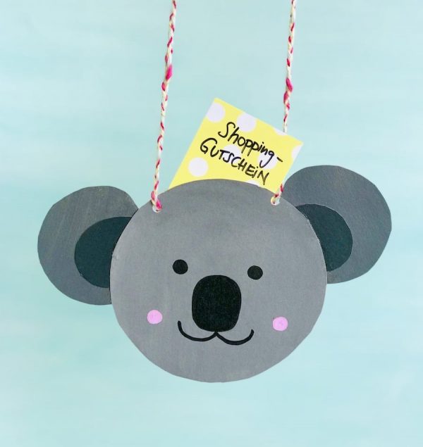 Mitgebsel Tuete basteln, Koala - Heimatdinge
