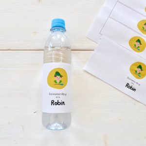 robin-hood-kindergeburtstag-getraenke-etikett-vorlage