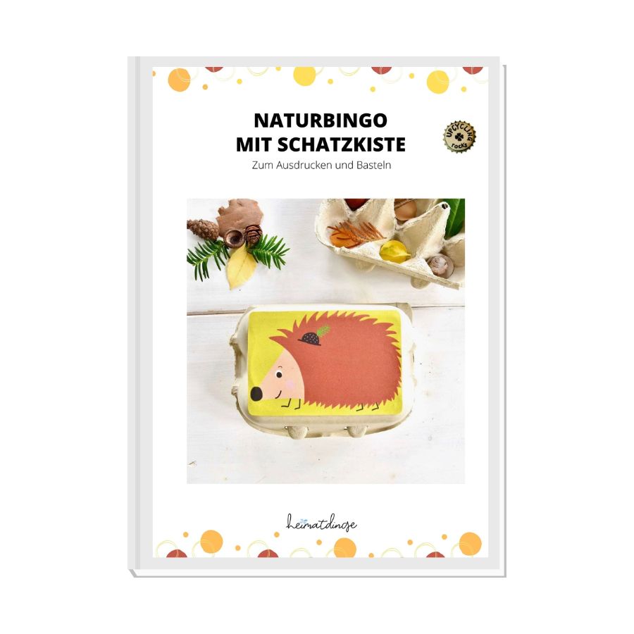 Naturbingo aus Eierkarton mit Vorlage zum Ausdrucken – Heimatdinge