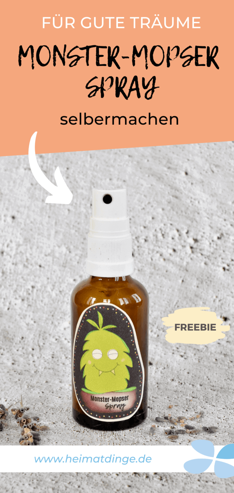 Lavendelspray selber machen - Freebie – Heimatdinge