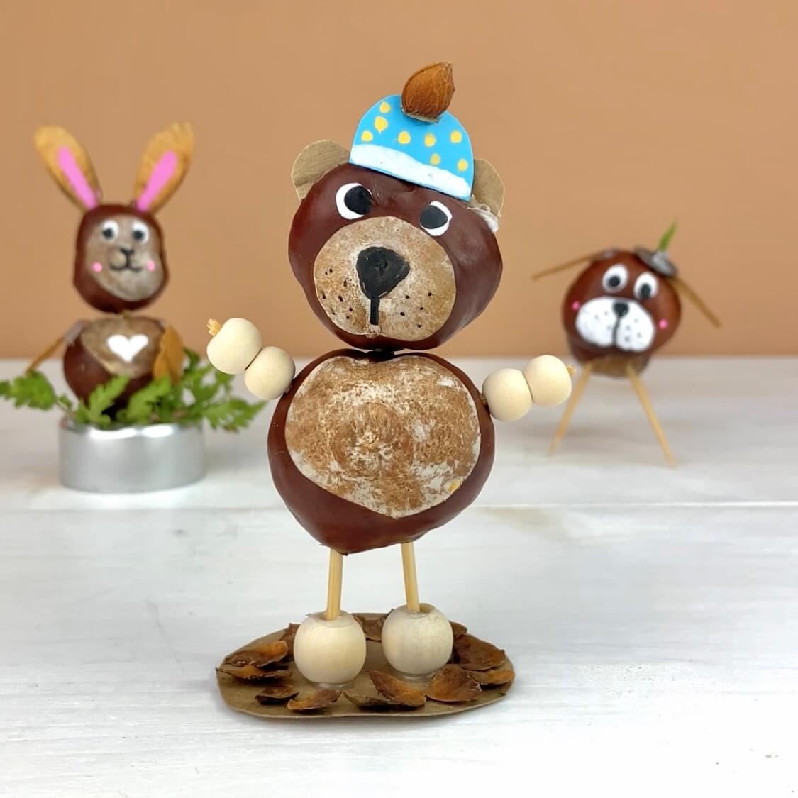 60 Kastanien Zum Basteln - Natürliche Herbstdekoration