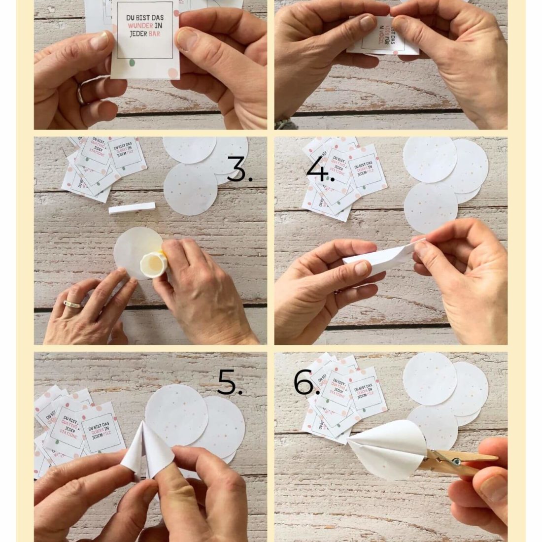 DIY Glückskekse/ PDF-Vorlage – Heimatdinge DIY Glückskekse/ PDF-Vorlage – Heimatdinge