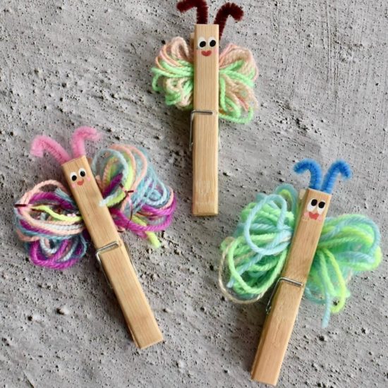 Frühling - Basteln im Kindergarten - Heimatdinge