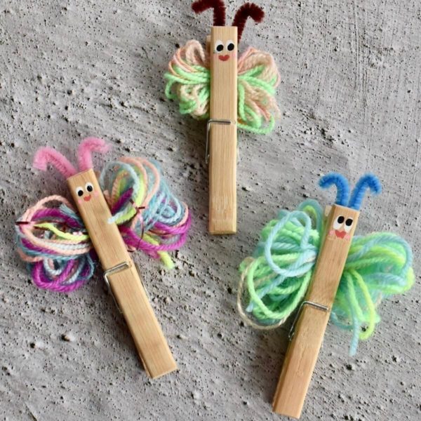  Frühling: 12 Ideen für das Basteln im Kindergarten Bildidee 