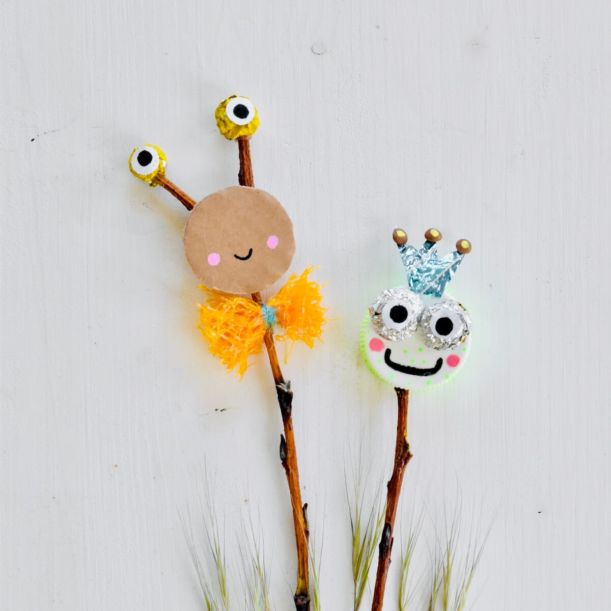 Frühling - Basteln im Kindergarten - Heimatdinge