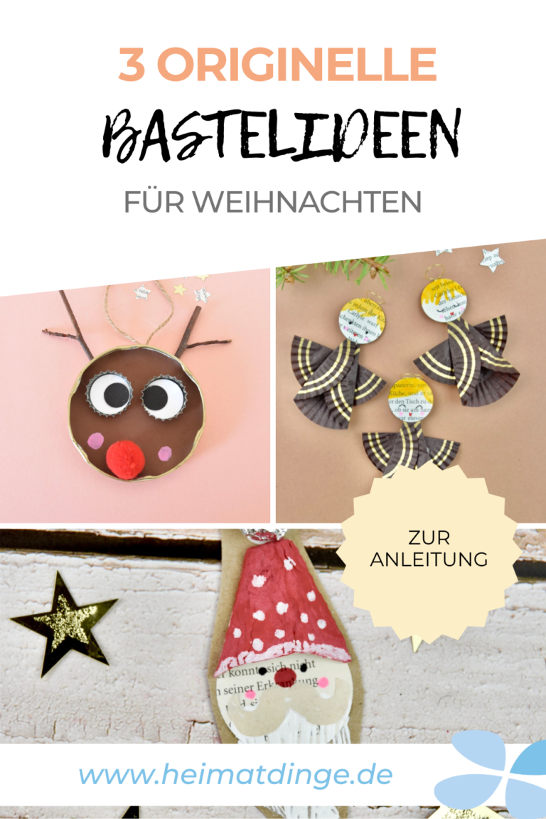 Spannende Weihnachtsdeko Basteln Mit Kindern Bild