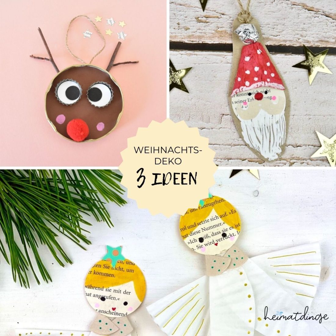 Faszinierend Kinder Basteln Weihnachten Ebenbild