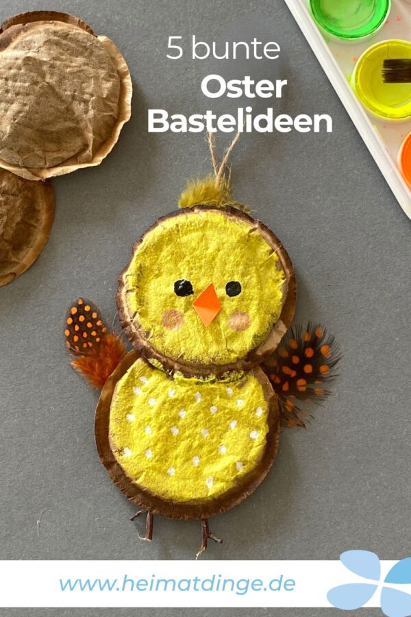  Ostern Basteln im Kindergarten - 5 einfache Upcycling-Ideen Illustration 