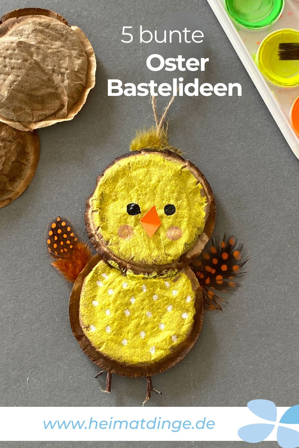 Ostern Basteln im Kindergarten - 5 einfache Upcycling-Ideen