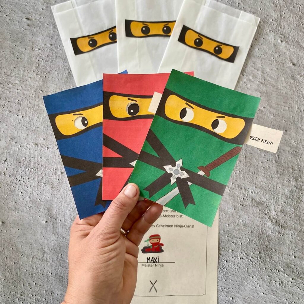 ninja-einladung-basteln-vorlage