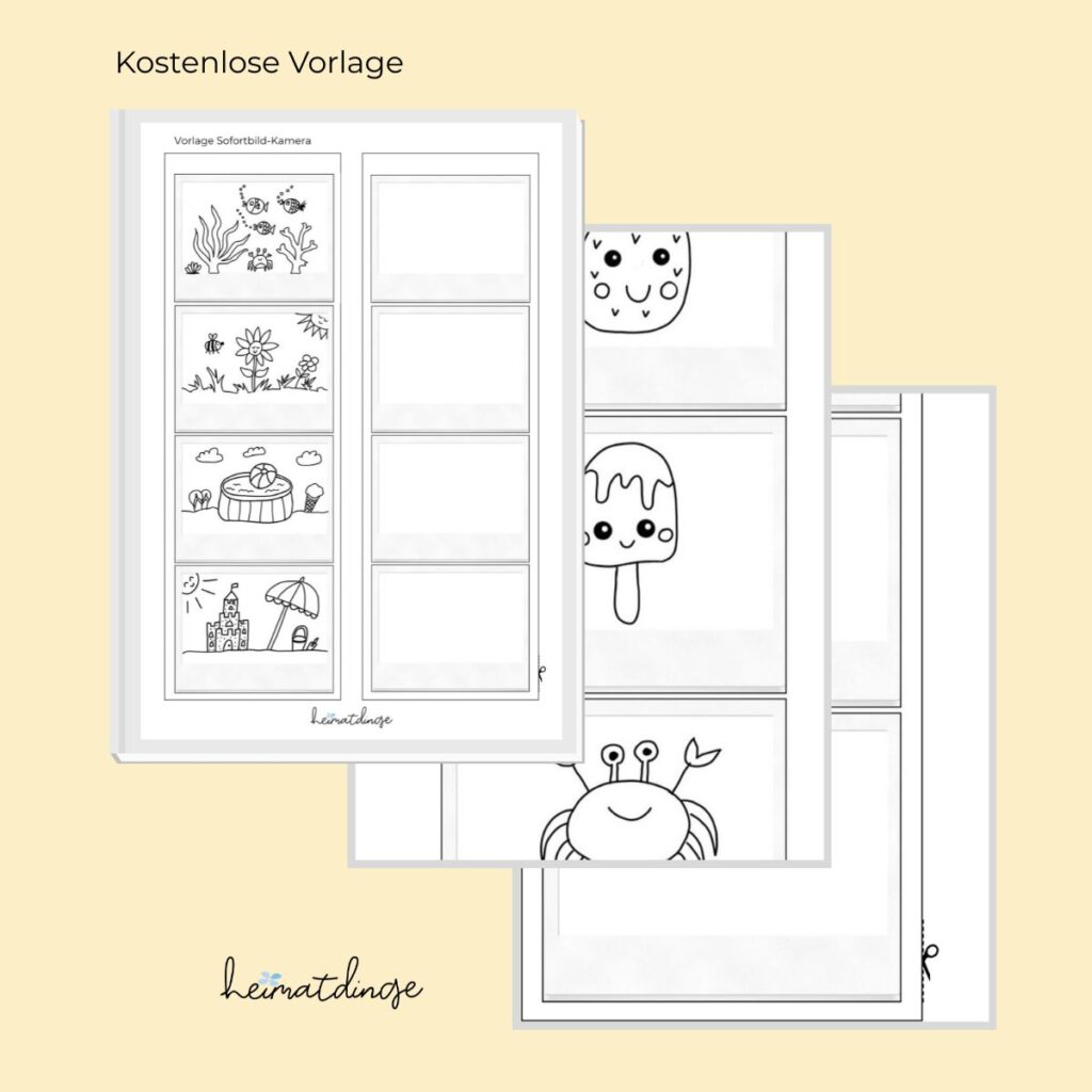 kamera-mini-fotos-vorlage