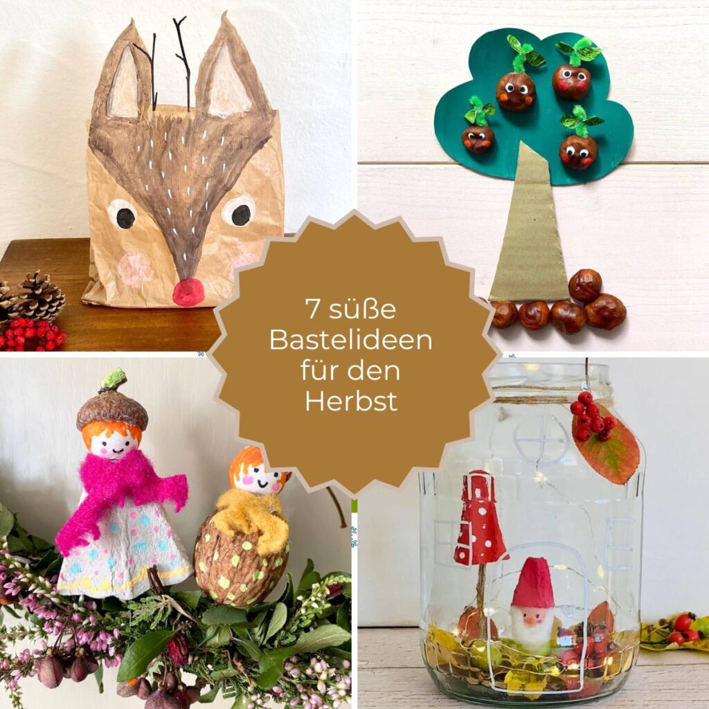 Herbstzauber Fur Kleine Hande Die Schonsten Herbst Basteln Kinder Ideen