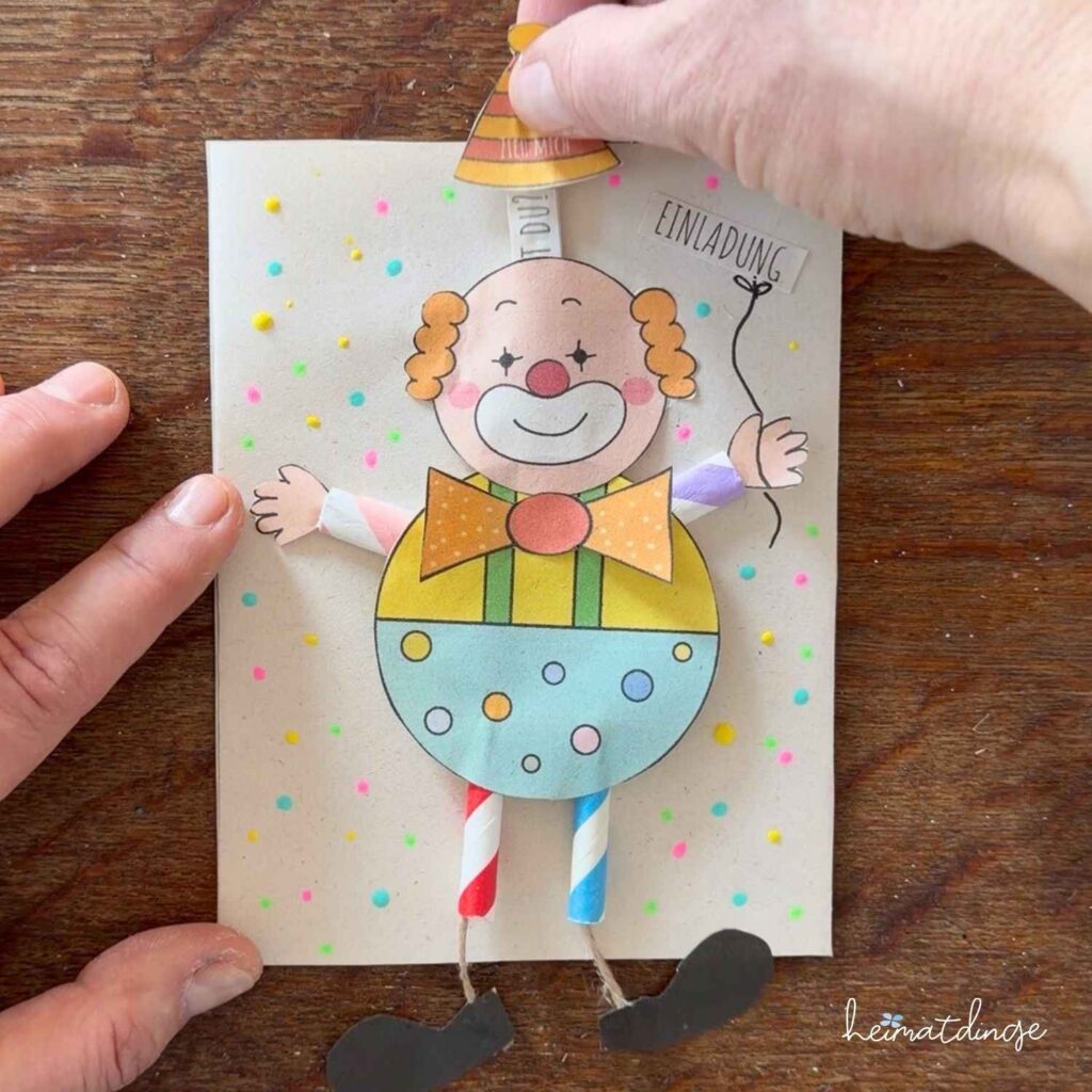 Einladung für den Kindergeburtstag mit PDF-Vorlage basteln 10 Einladung für den Kindergeburtstag mit PDF Vorlage basteln