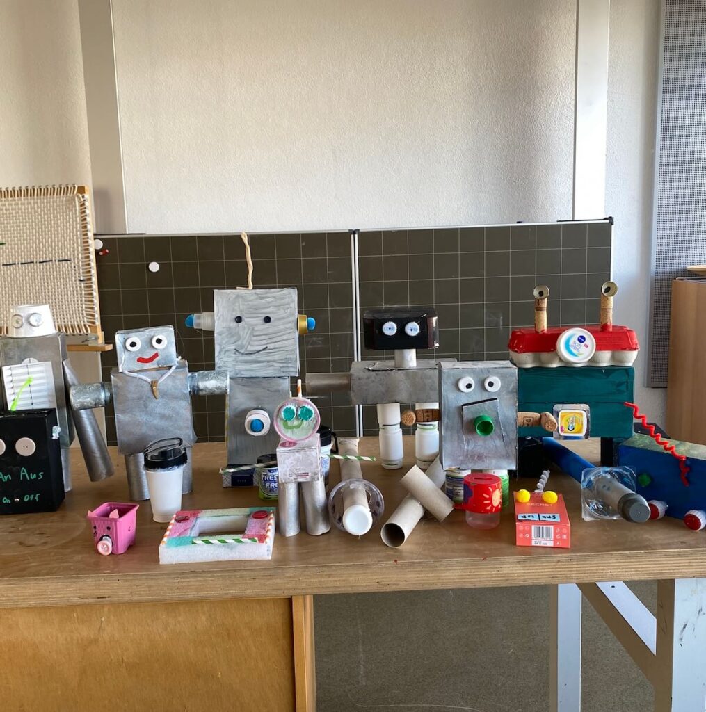 Spielewoche Wolfertschwenden Upcycling Workshop