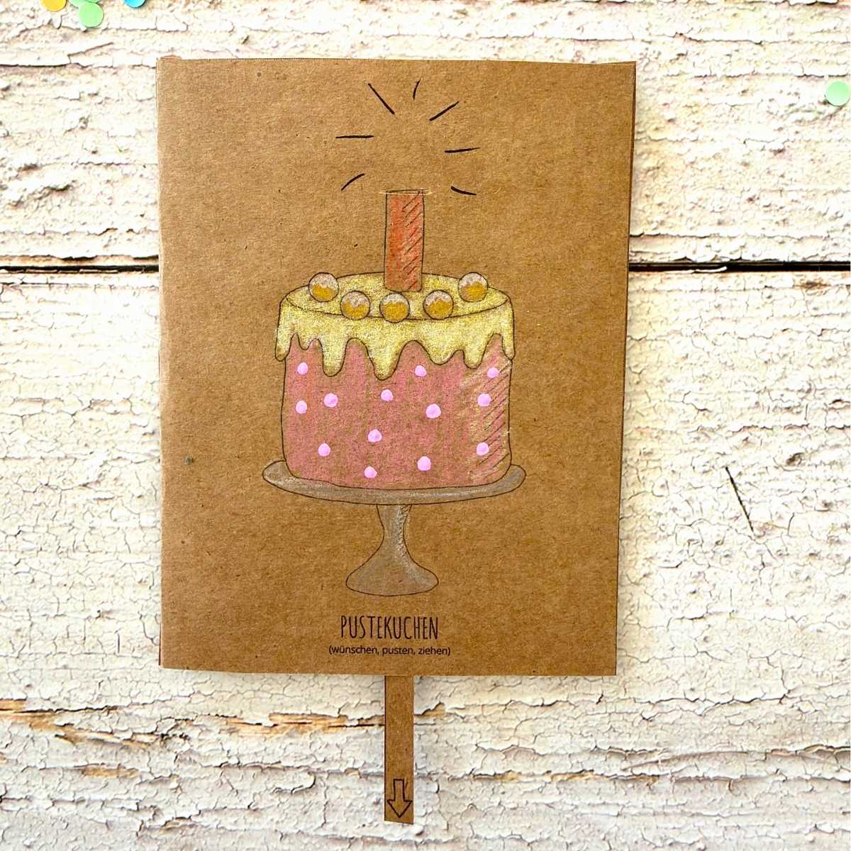 Geburtstagskarte Pustekuchen Vorlage