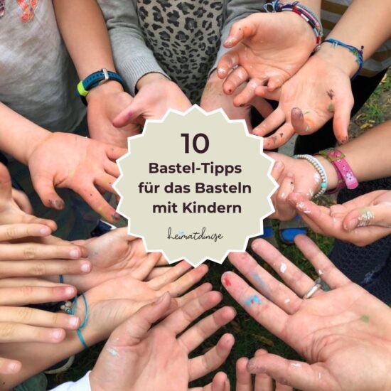 10 Upcycling Bastel-Tipps für das Basteln mit Kindern