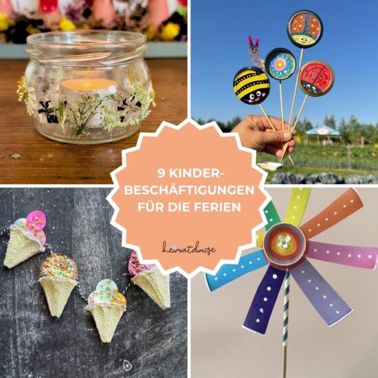 Kinderbeschäftigung in den Ferien - 9 kreative Ideen